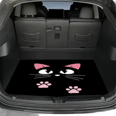 Avtomobil döşəmə paspasları – Cat Cartoon Car Decoration Floor