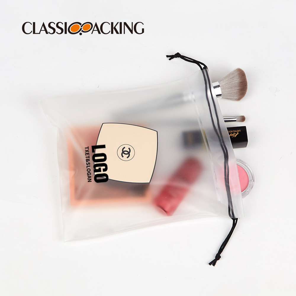 Venta al por mayor material de TPU bolsa de almacenamiento con cordón de gran capacidad portátil de viaje bolsa de cosméticos simple moda impermeable bolsa de lavado