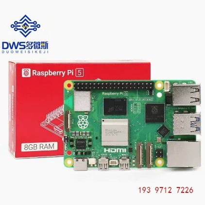 Raspberry Pi 5th Generation Pi5 Development Board Kit Python Programming Linux Small Computer Raspberry
