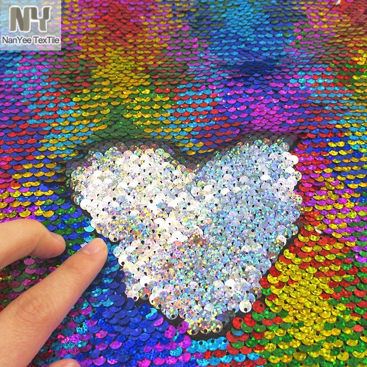 Двусторонние ногти блестки sequins, творческая элитная ткань, интернет-известность