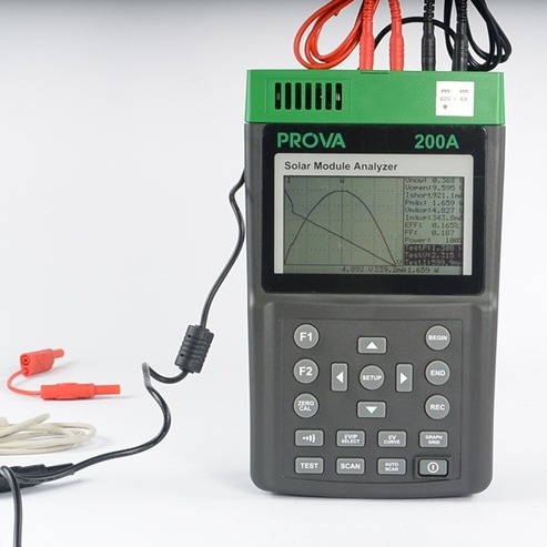 TES太阳能电池分析仪器 PROVA-200A太阳能电池分析仪(60V6A