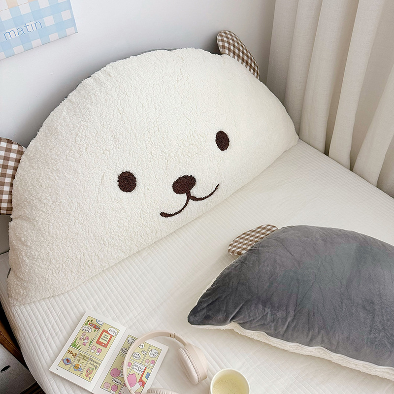 Lamb wool-cute bear white