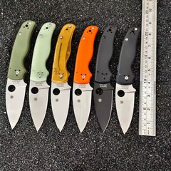 蜘蛛C229折叠刀户外防身野营水果刀跨境亚马逊厂家直销Spyderco