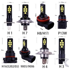 led���� H1 H3 H11 9006 881 880 H4 H7 3030 12SMD ������ ����
