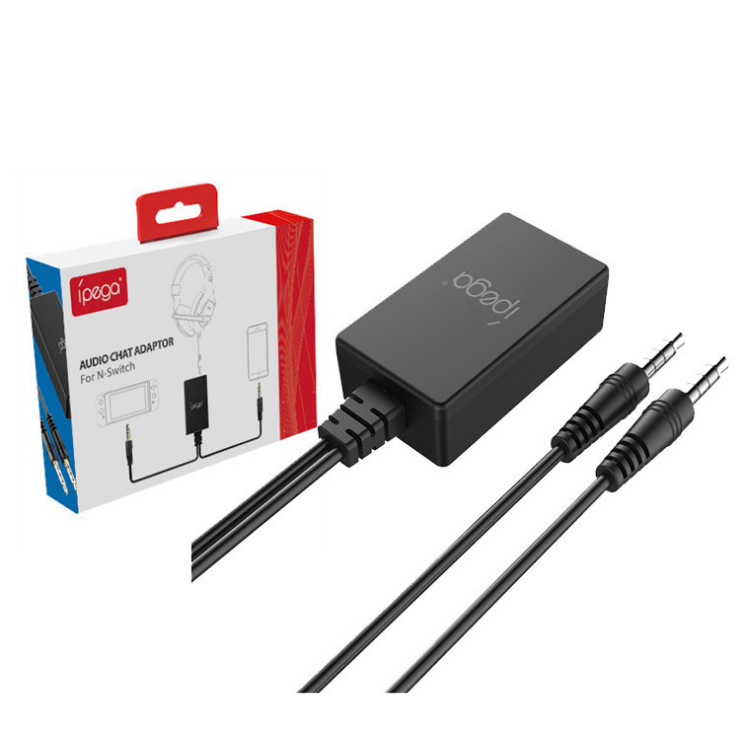 PG-9176switch音频二合一转换器 NS耳机音频一分二转换线转换器