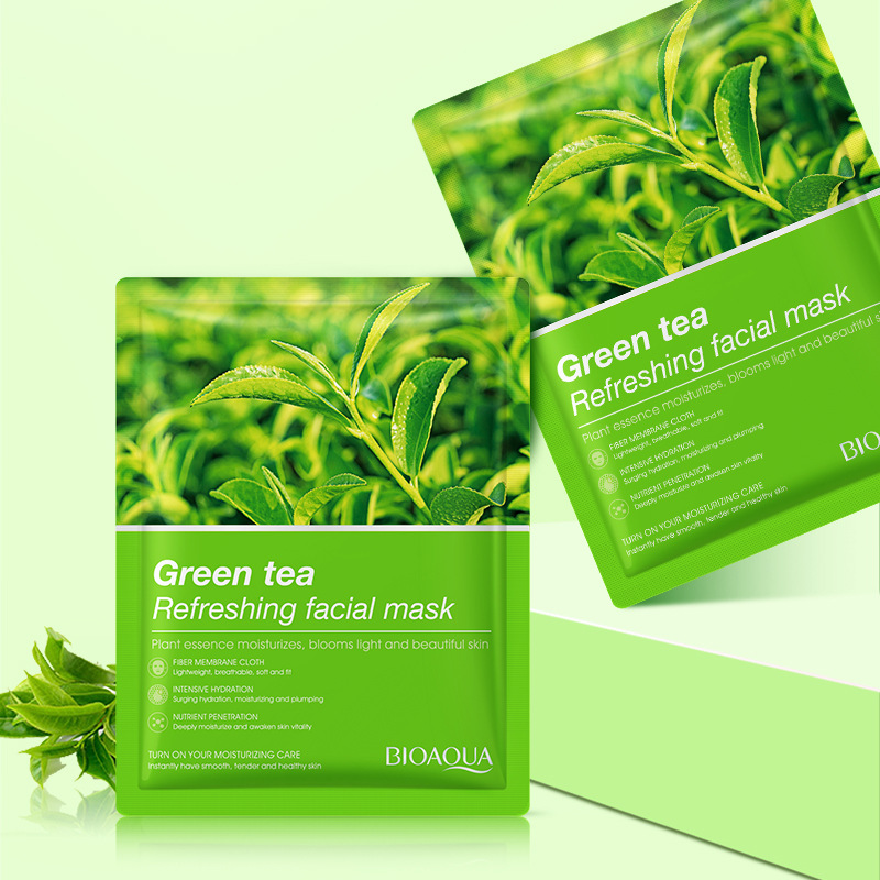 Todo en inglés BIOAQUA planta fruta Facial mask mascarilla hidratante hidratante comercio exterior transfronterizo al por mayor
