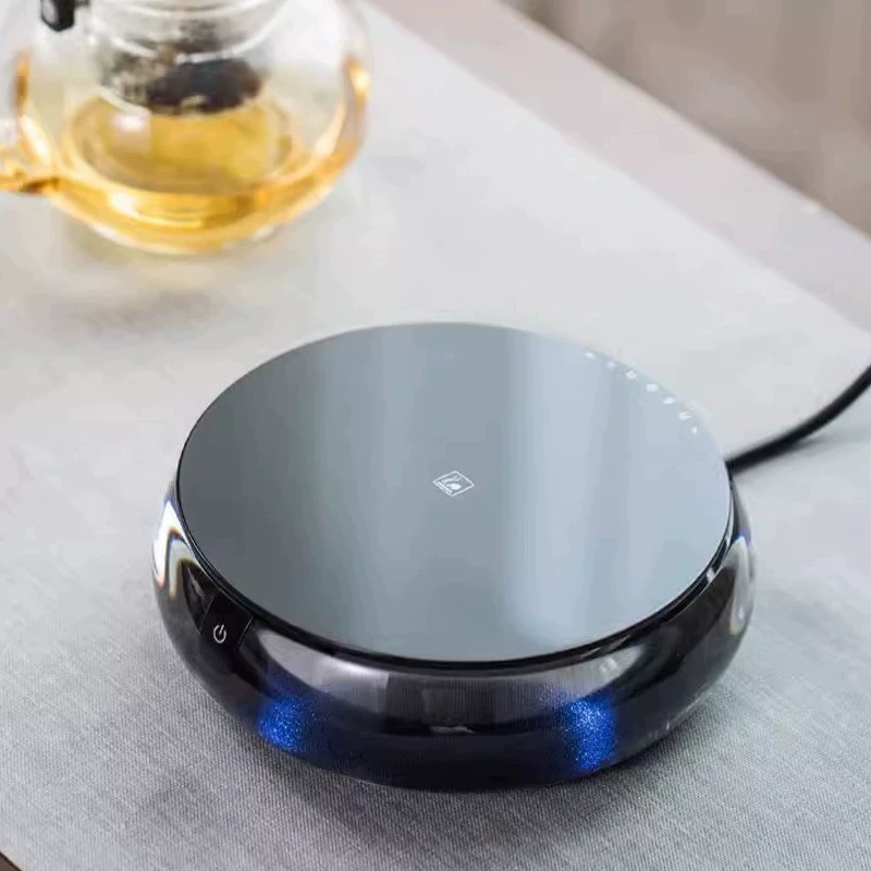 [【批发招商】洛谷V9黑水晶电陶炉烧水炉原矿玻璃壶煮茶专用家用]