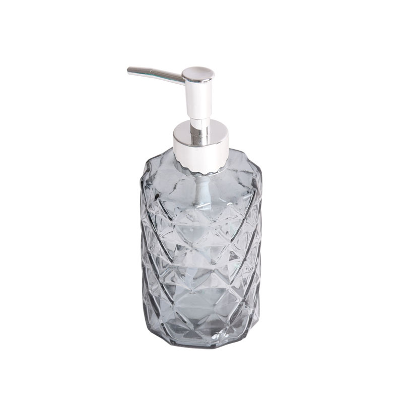 300ml botella desinfectante para manos tipo de prensa botella vacía de vidrio limpiador de cocina botella de almacenamiento de gel de ducha botella