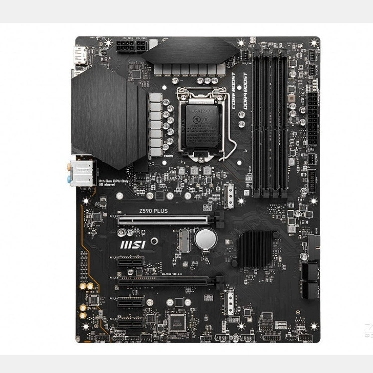 Материнская плата Micro-Star Z590 S01 с двойным M.2 для киберспорта (рабочий комплект), поддерживает процессоры 10–11 поколения