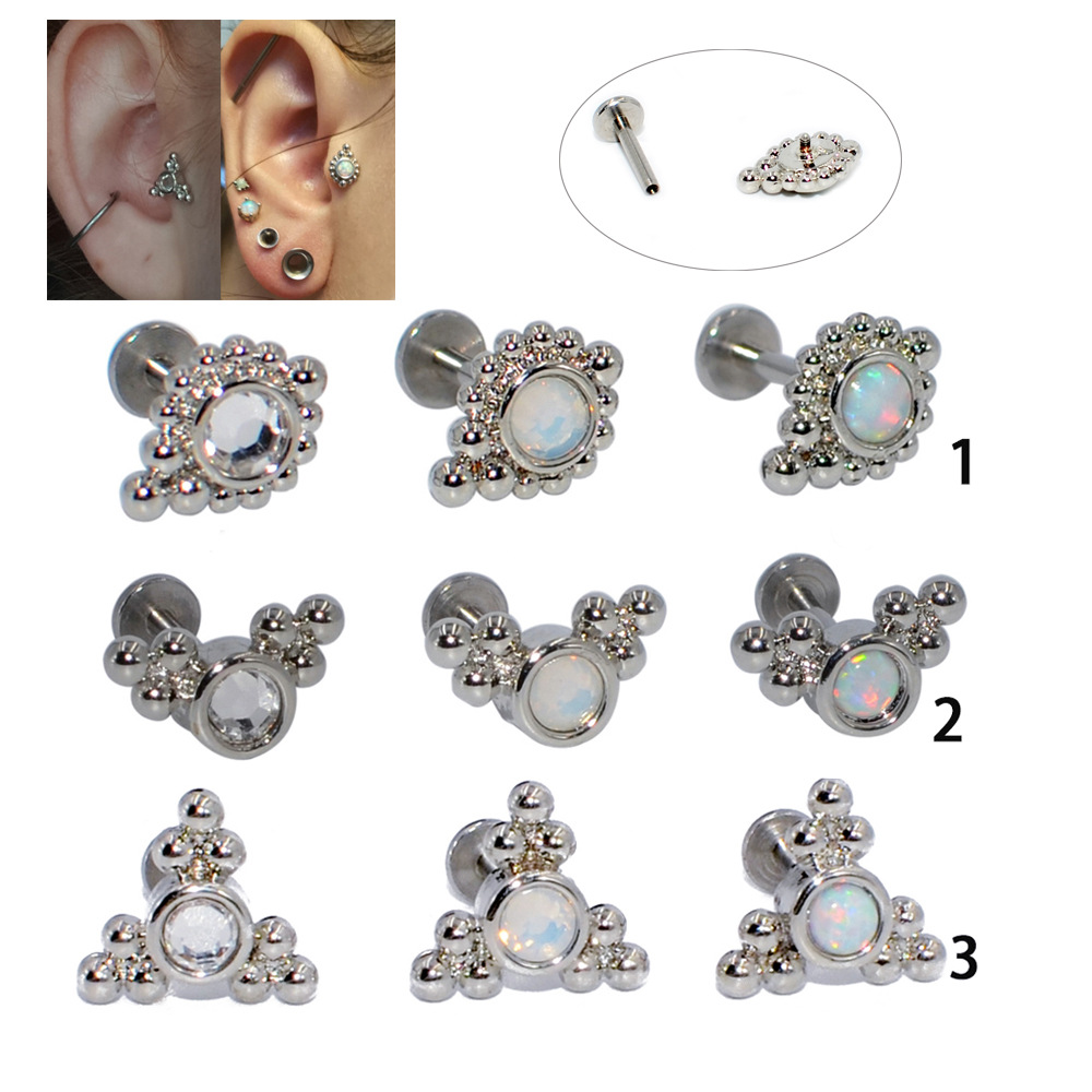 lip piercing stainless steel