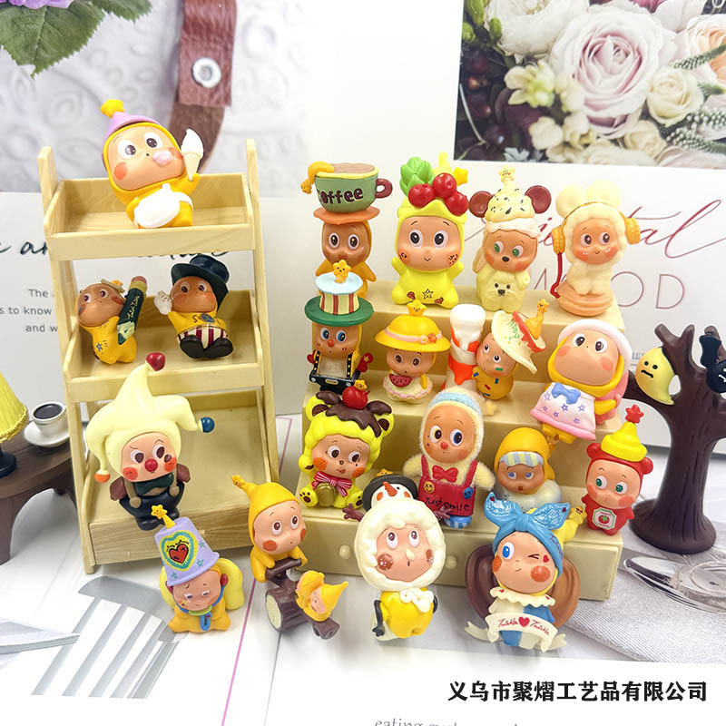 Trendy DIY Figurines, Blind Box Gifts, Car Decorations, Cute Pen Accessories, Rotating Pendants, Toy Accessories Wholesale
