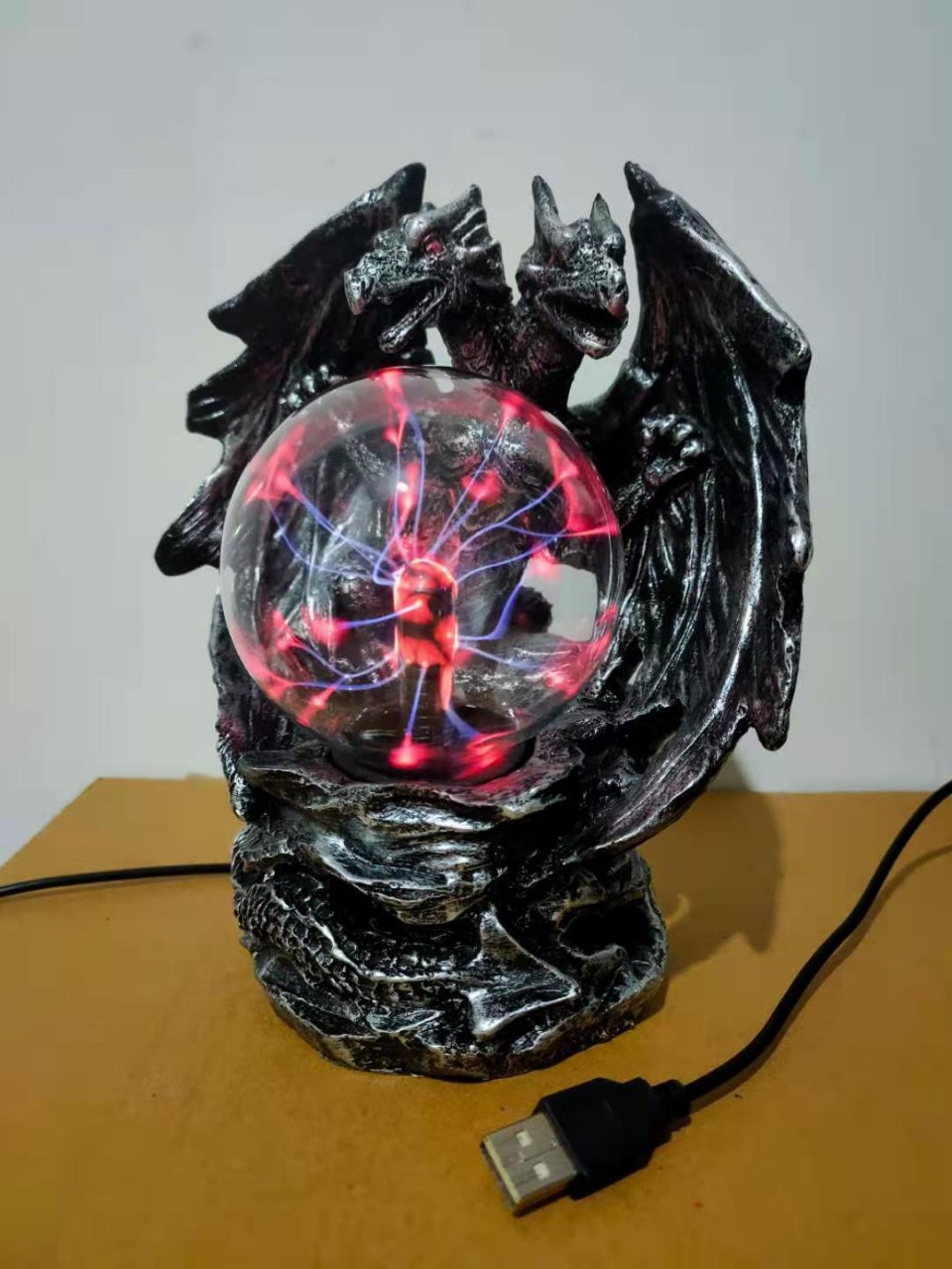 Anion Q BOLA MÁGICA electrostática detección táctil lámpara mágica relámpago resplandor bola 4568 pulgadas Bola de luz eléctrica