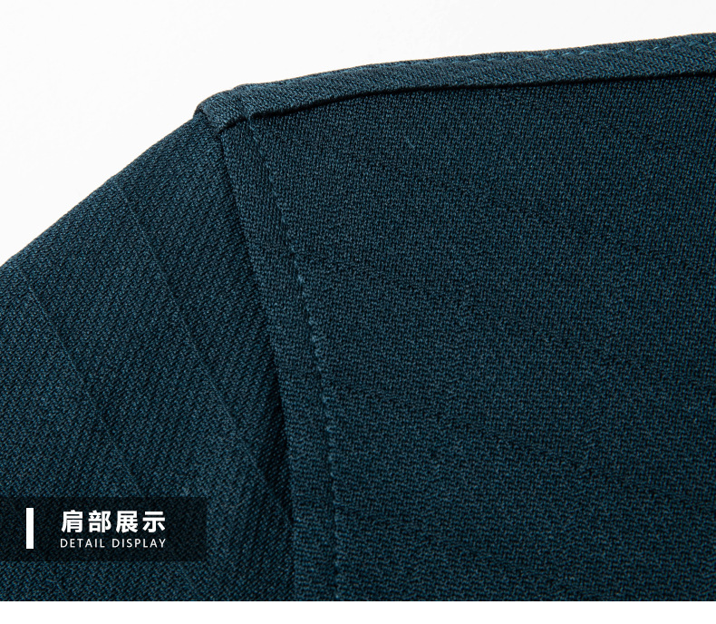 Áo polo nam tay ngắn lụa tơ tằm cao cấp — Màu ảnh 84008 chi tiết 22