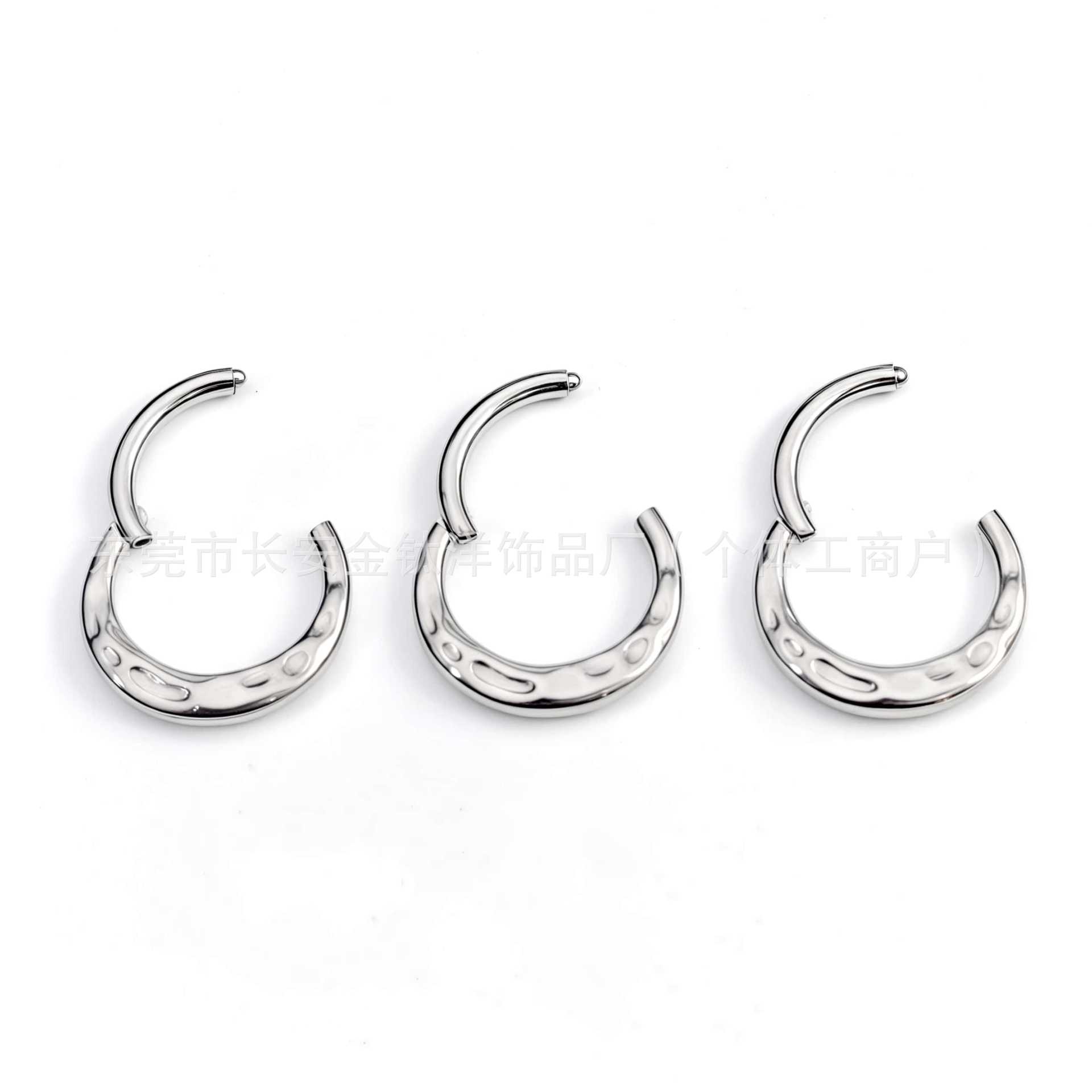 Labret piercing jewelry detail image