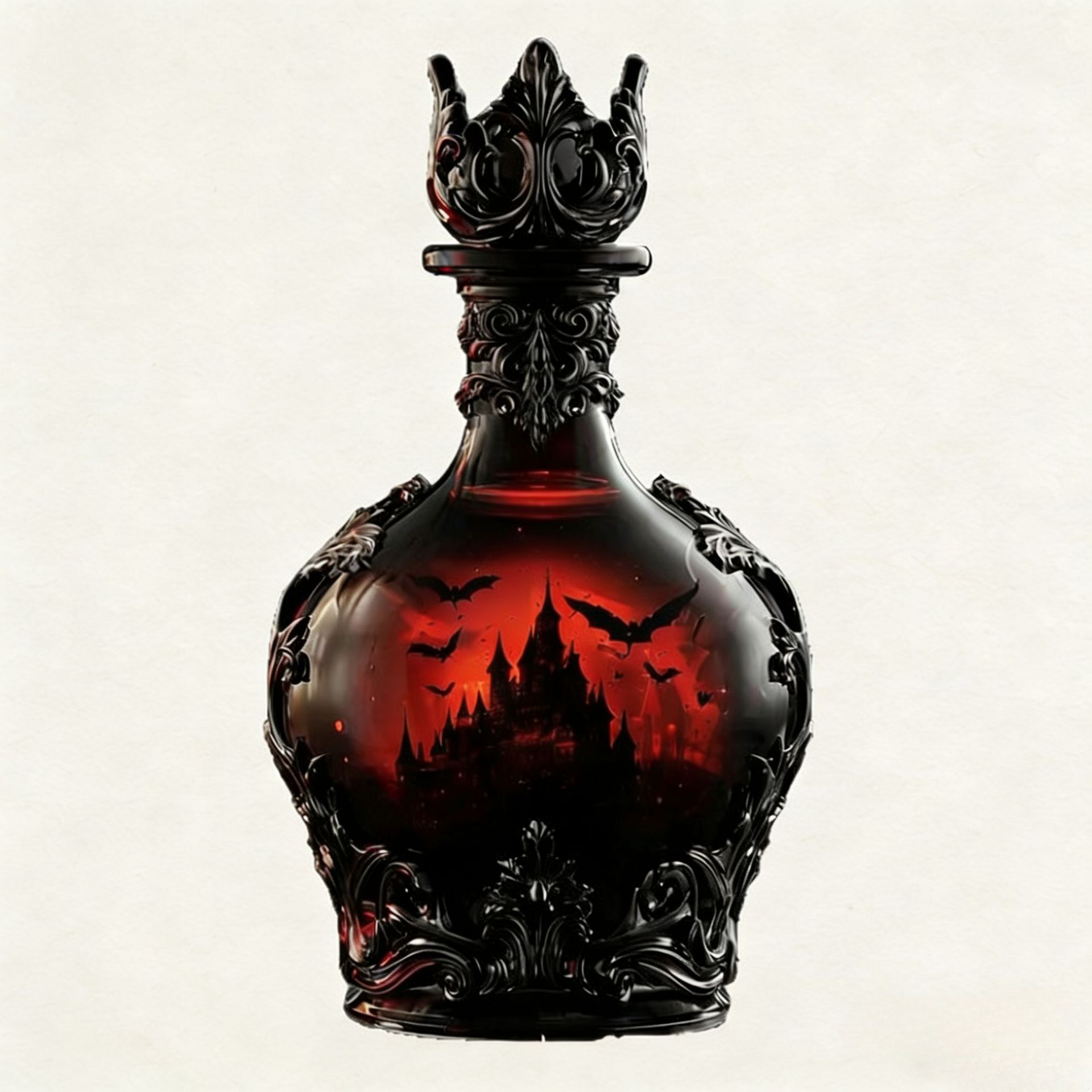 Nuevos productos transfronterizos Botella de whisky estilo Pot Poción mágica Botella de whisky estilo Halloween