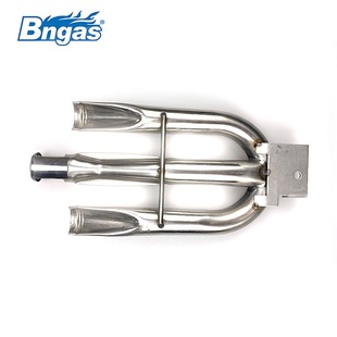 Bn1108 Stainless Steel Gas Appliance Accessories Fire Exhaust U-Shaped Furnace Head Assembly High-Power Fire Exhaust Volume