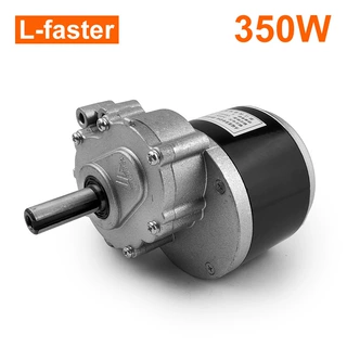优奈特24V350W电动推车有刷齿轮电机带变速箱160-120RPM75RPM电机