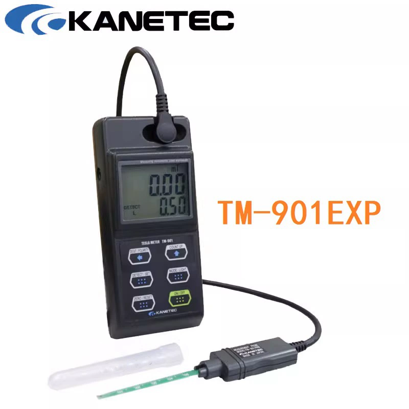 Японский сильный Гаусс-метр KANETEC TM-901EXP прибор для измерения потока тесра-метр 901PRBAXL