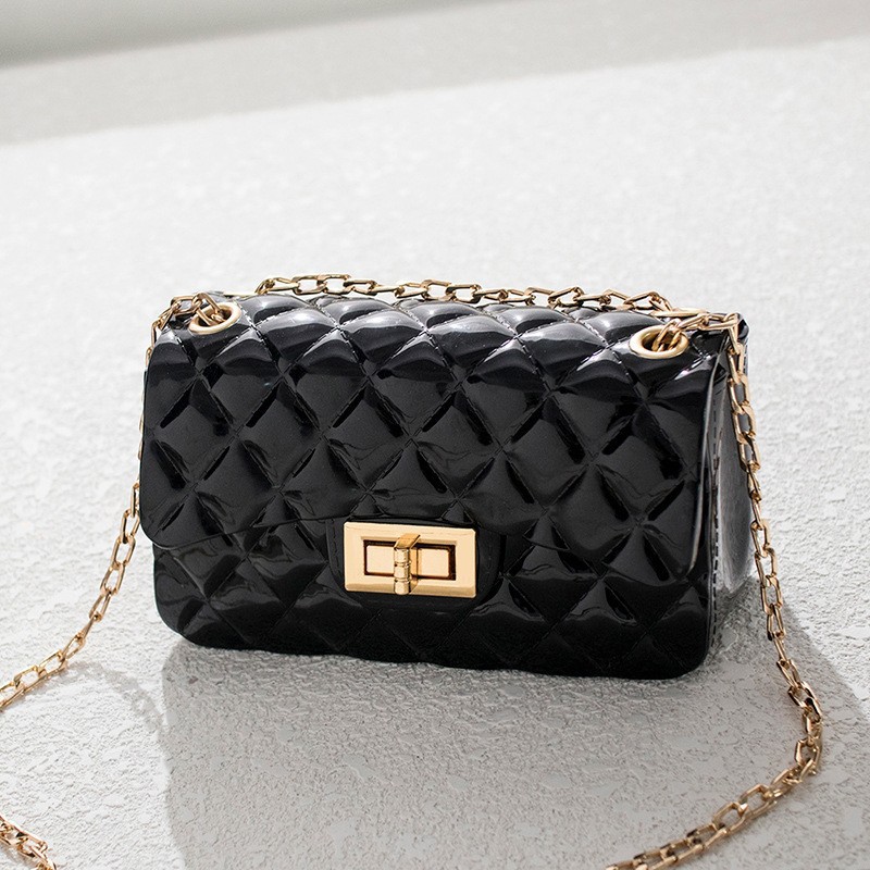 Bolsa de comercio exterior Lingerie Jelly 2024 bolso de hombro cadena bolso femenino de moda versátil bolso móvil de comercio exterior image 7