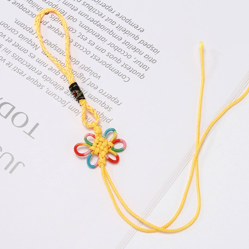Colorful small bag accessory with butterfly, flashlight, DIY