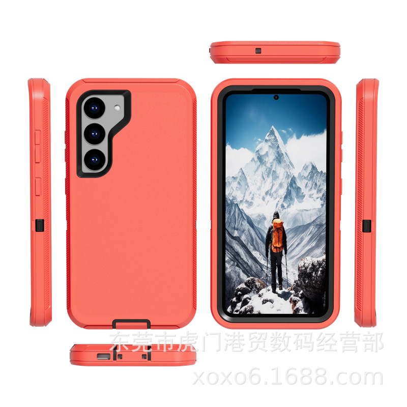 Samsung S23+ に適した落下防止および防塵の落下防止携帯電話ケース 1.5m 落下防止 Samsung S23 保護カバー フルパッケージ|undefined