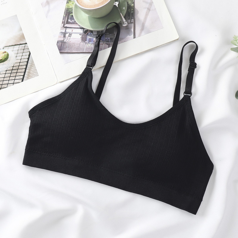 Sin costuras camisola interior chaleco envuelto pecho elástico correa de hombro ajustable inalámbrico sexy espalda sujetador transfronterizo image 13