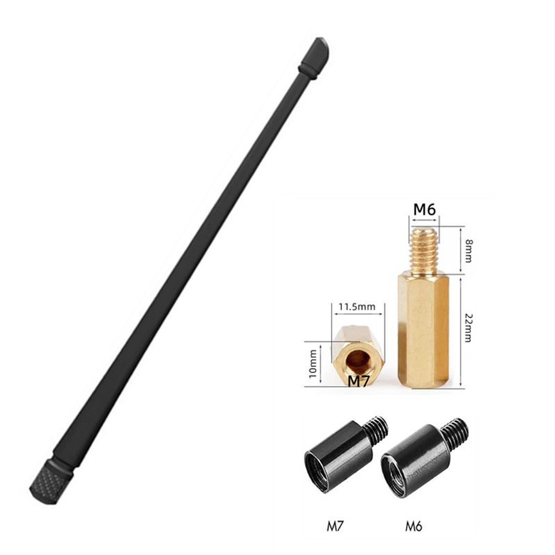 Cross-Border Hot Selling 13inch Fm/Am Car Antenna Flexible Car Radio Antenna Car Modified Rubber Antenna