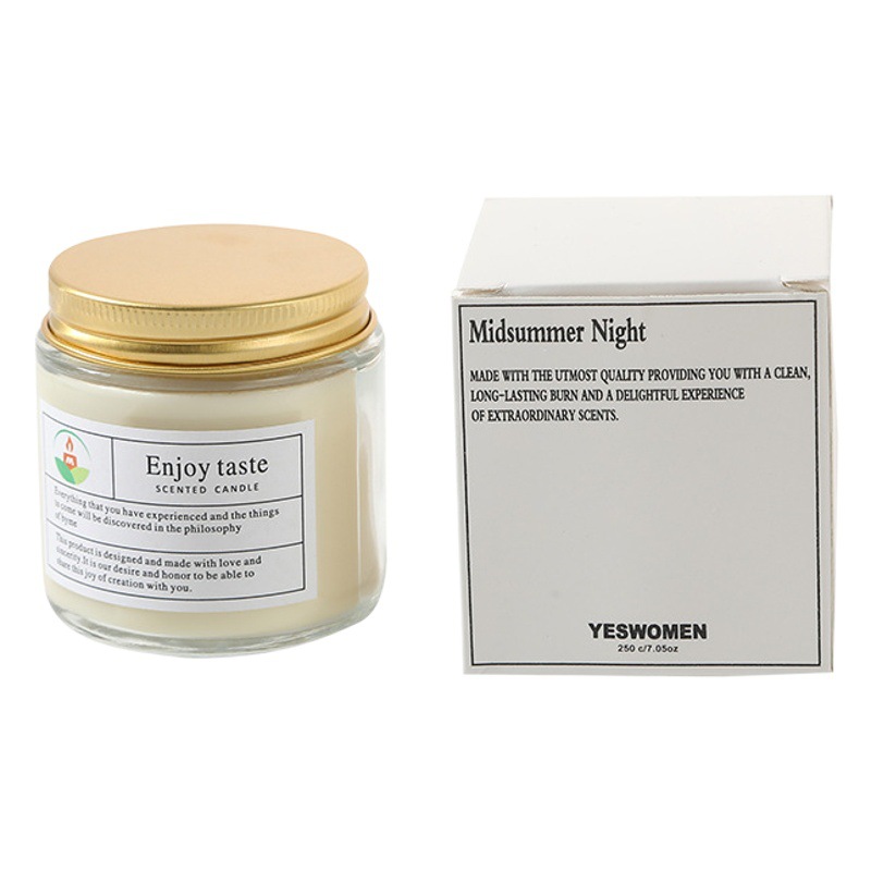 Vela de aromaterapia de vidrio transparente con regalo de mano al por mayor vela de fragancia libre de humo hecha a mano creativa personalizada amazon