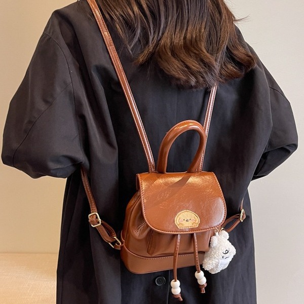 Mini zaino e borsa a tracolla stile retrò per donna_voghion.com