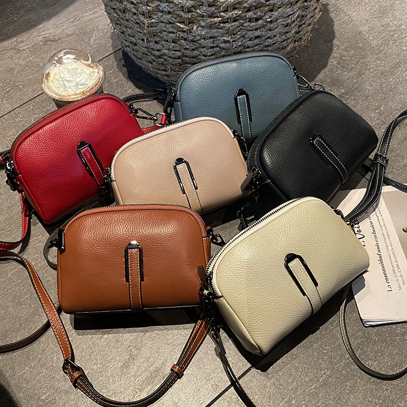Women's Crossbody Shoulder Bag In Genuine Leather Versatile_voghion.com