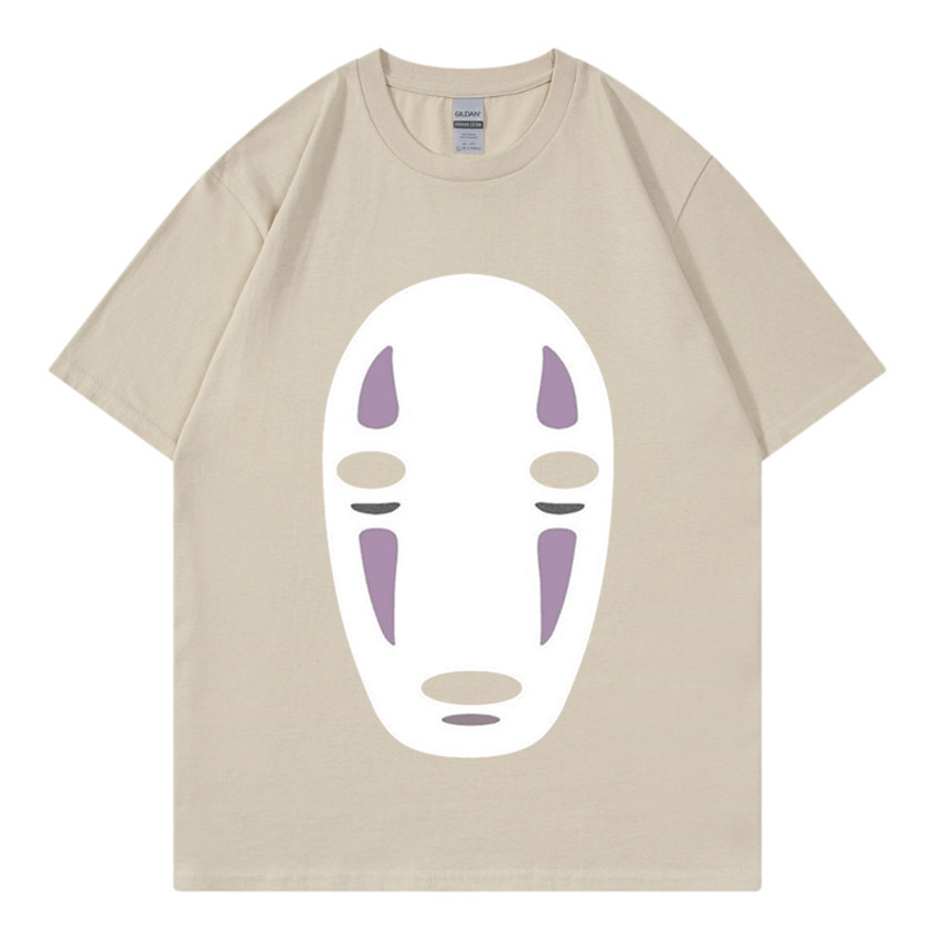 Primavera/Estate Nuova T-shirt da uomo senza volto Sciolto Coal Ball Lettera Manica corta Unisex Manica corta da uomo T_voghion.com