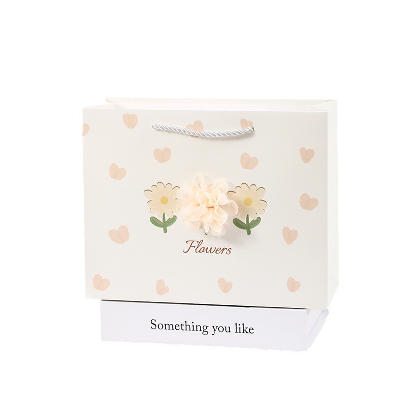 Bolsa de regalo 3D tridimensional de alta calidad, bolsas de papel de embalaje de regalo de cumpleaños, bolsas de papel de mano de alto valor de la diosa
