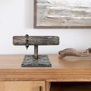 Wooden Display Stand Jewelry Accessories Holder Bracelet Hair Hoop Holder for Shop Display Cabinet and Home
