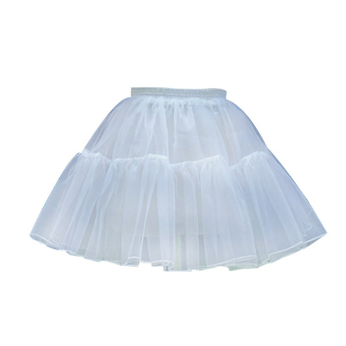 Bust lolita Lolita petticoat 35cm dog short daily boneless soft gauze petticoat own factory high quality and good price