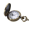 Commemorative pocket watch suitable for men and women, quartz watches, antique necklace for elderly, wholesale, Birthday gift