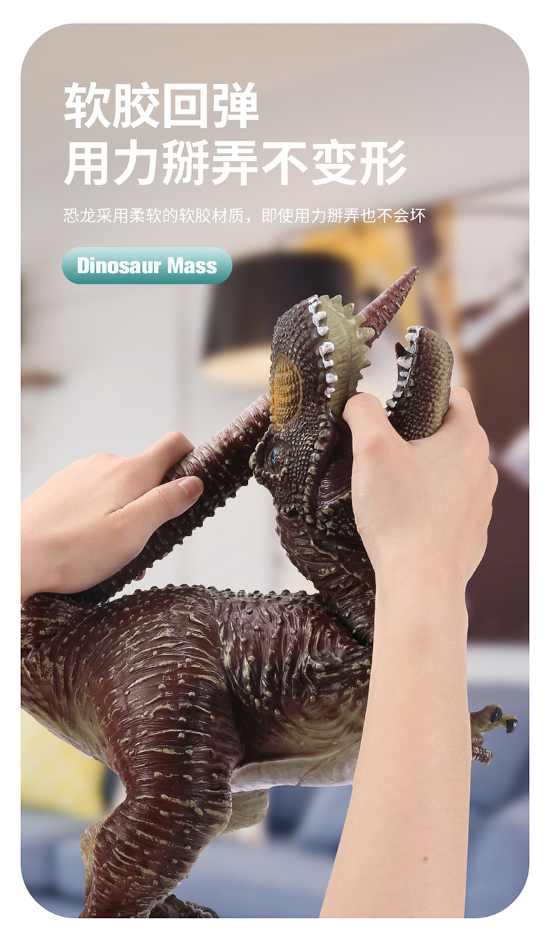 大号软胶恐龙6只_11