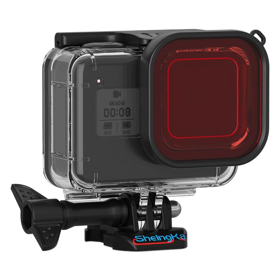 Фильтр Sheingka gopro8 HERO8 фильтр для дайвинга gopro8 водонепроницаемый теневой фильтр аксессуары для камеры
