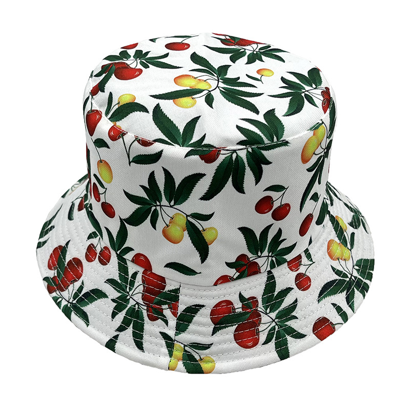 Unisex Hip-hop Sweet Fruit Flat Eaves Bucket Hat display picture 6