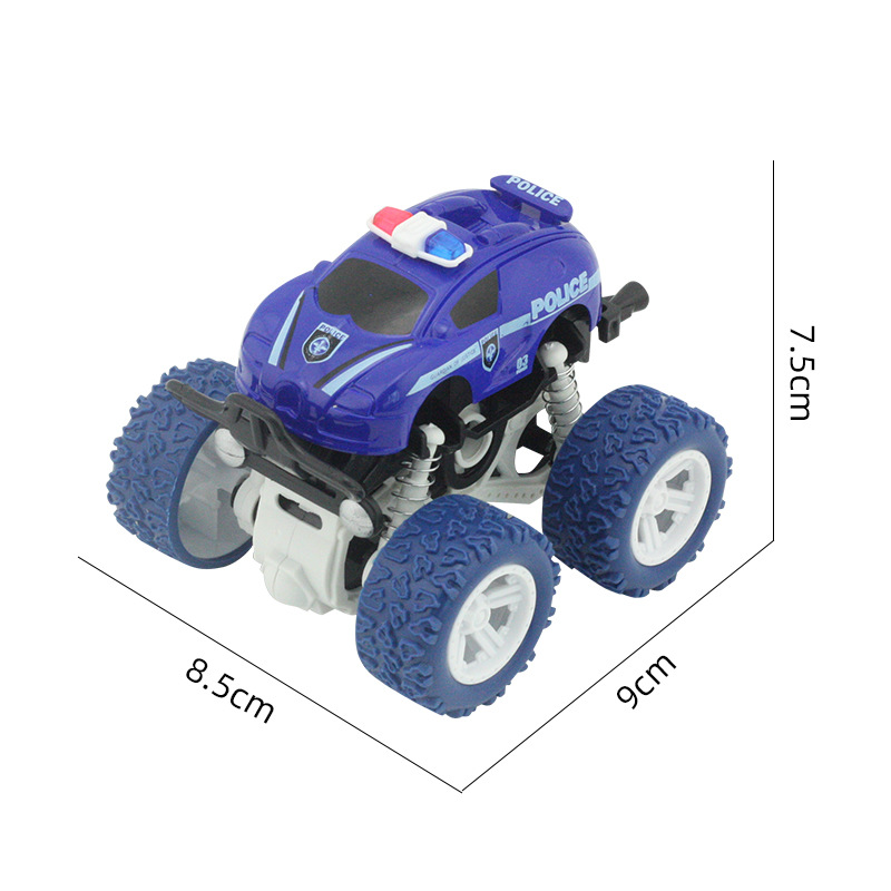 Juguete para niños tracción en las cuatro ruedas truco de inercia modelo de vehículo todoterreno niño juguete graffiti puesto de coche resistente a la caída al por mayor