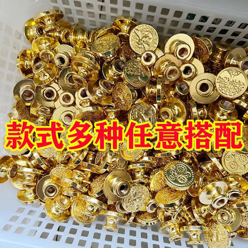Full set of fire paint seal head wholesale retro fire paint seal accessories fire paint handle wax particles fire paint seal head cherry blossom