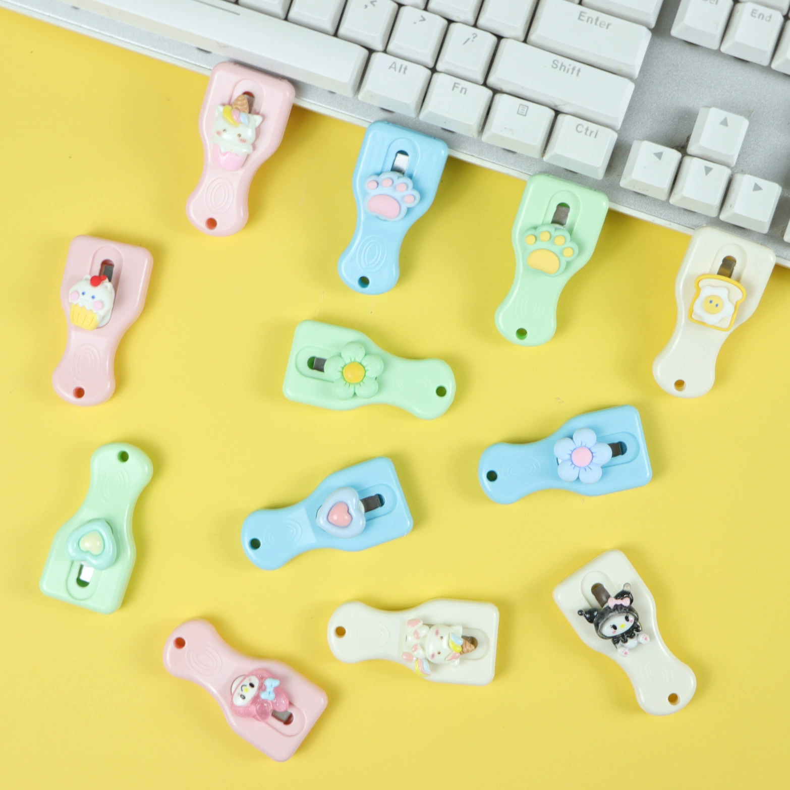 Мультяшная овощечистка Sanrio, милая дорожная двусторонняя кухонная овощечистка для фруктов, авокадо