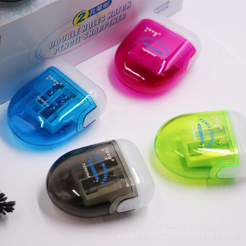 Double-hole pencil sharpener pencil sharpener pencil sharpener pencil sharpener student pencil sharpener manufacturers