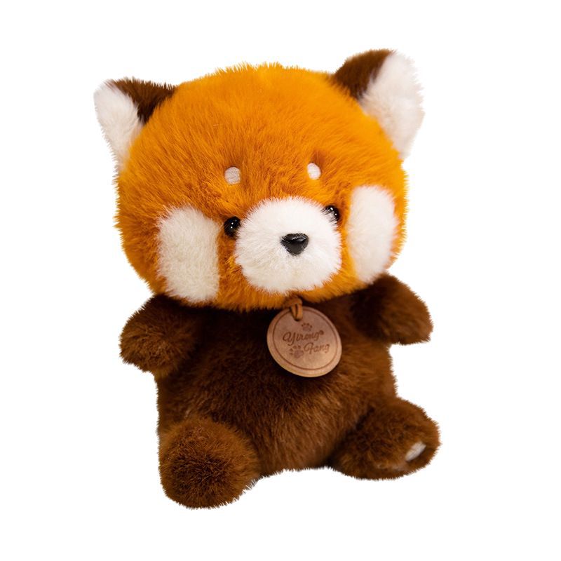 Dundun Paradise Series Juguetes de terciopelo Ou visón terciopelo mapache pequeño muñeco de la ciudad de videojuegos canjear regalos Muñecas de trapo para niños