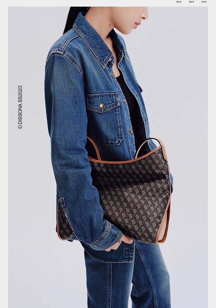 Disanna Lucky Brocade Hobo One Schouder Handtas Paar Commuter Kleine okseltas voor dames_voghion.com