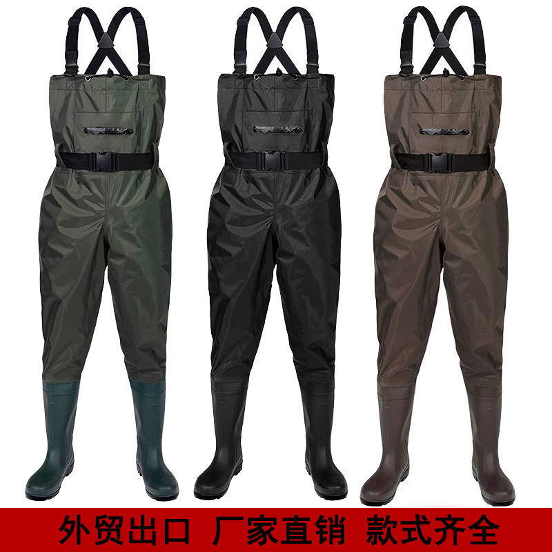 Nylon Water Pants Half-length Men's Leather Fork Catching Fish Full-body Thickened Reservoir Rain Belt Rain Boots Waterproof Water Shoes Nylon Water Pants Half-length Men's Leather Fork Catching Fish Full-body Thickened Reservoir Rain Belt Rain Boots Waterproof Water Shoes