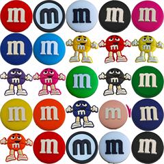 Hole Shoes Accessories Chocolate Beans 18 Theme Shoe Clips Shoe Flowers Shoe Decorations Removable Shoe Decorations DIY Shoe Accessories Festival