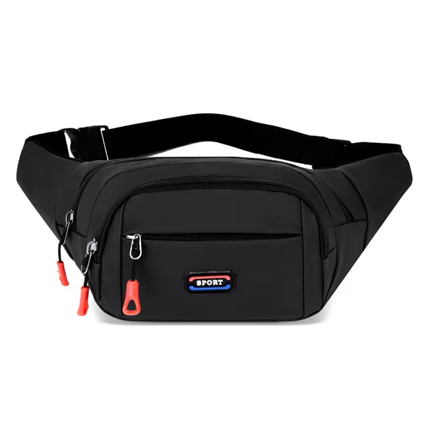Pocket Men's and Women's Multifunctional Large Capacity Waterproof Pocket Business Collection Storage Bag Site Work Mobile Phone Bag Chest Bag