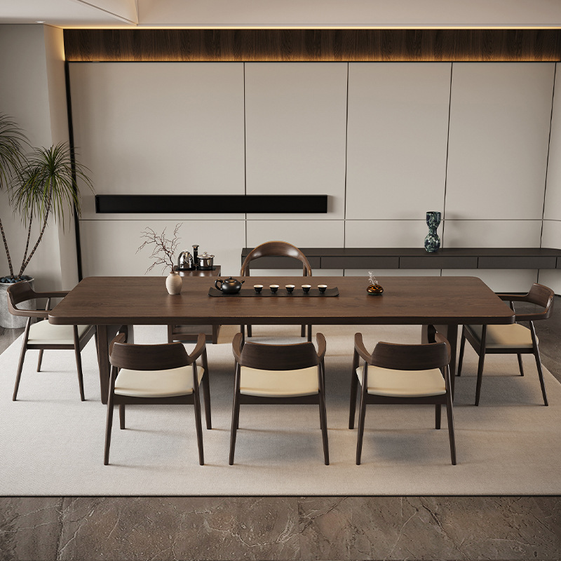 [상하이] 2.4 m 티 테이블 소프트 백 슈마이트 의자 소프트 백 히로시마 의자 * 5