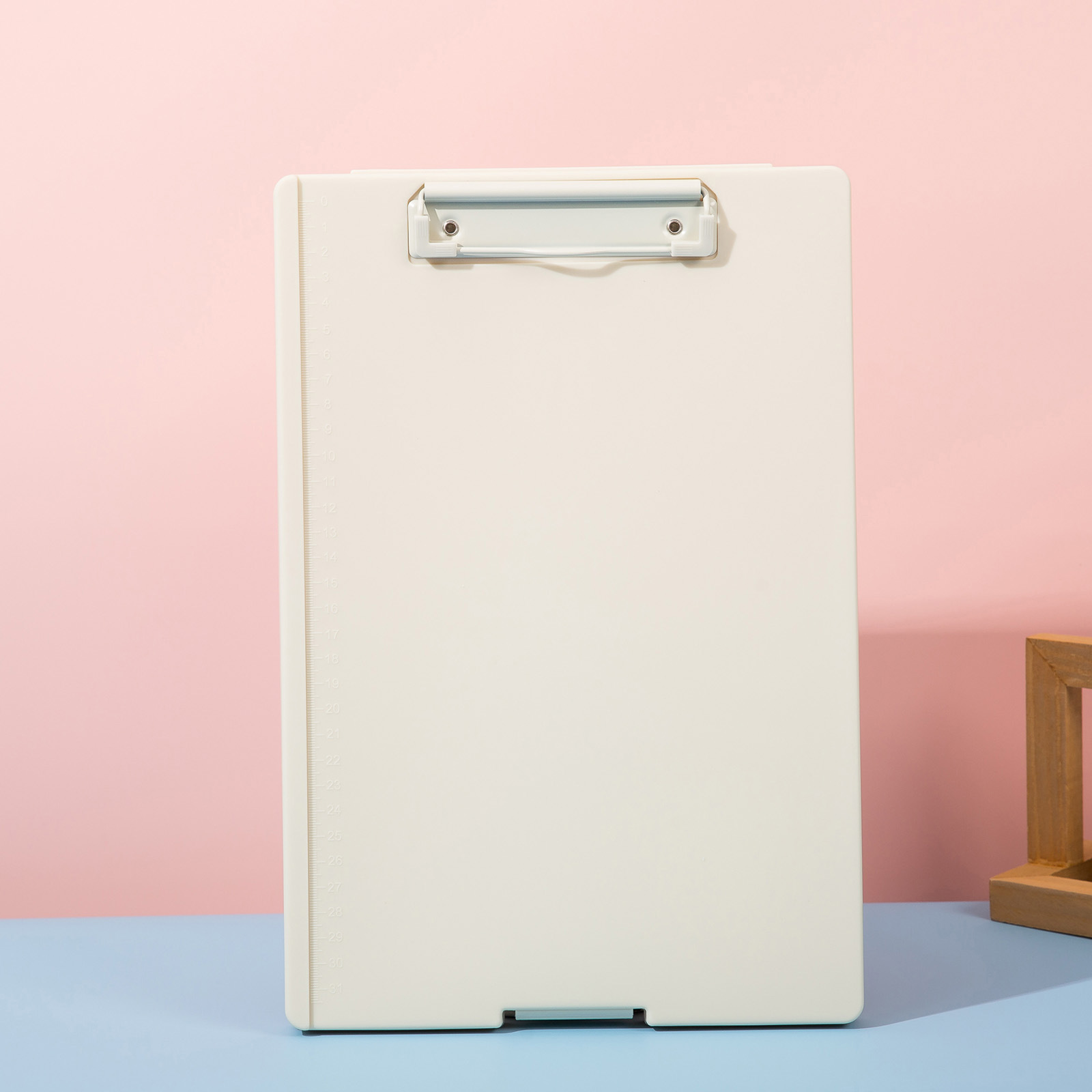 보드 클립 박스(모란디 옐로우)