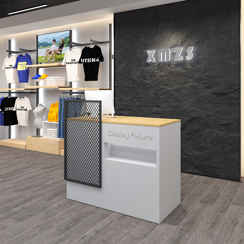 Bar Cajero Minimalista Tienda de conveniencia Moderna Salón de belleza Barbería Tienda de ropa Mini mostrador Recepción